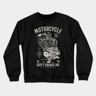 Motorcycle Full Speed Engine Tazzum Crewneck Sweatshirt